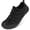 Black, variant on Barerun Women Men Quick-Dry Water Shoes Aqua Socks for Beach Swim Surf Sport