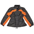 thumbnail image 2 of Joe Rocket 'RS-2' Mens Black And Orange Rain Suit Small, 2 of 3