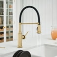 thumbnail image 3 of Blanco 442508 Empressa Semi-Pro 1.5 GPM Single Hole Pre-Rinse Pull Down Kitchen Faucet -, 3 of 4