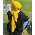 thumbnail image 5 of 2-in-1 Unisex Hooded Scarf, Knitted Hooded Long Scarf & Winter Warm Hat Scarf, Lightweight Warm Shawl for Cold Weather Outdoor and Winter Use, 5 of 8