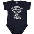 thumbnail image 3 of Inktastic Handpicked for Earth by My Gigi in Heaven with Angel Wings Boys or Girls Baby Bodysuit, 3 of 5