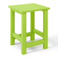 thumbnail image 4 of WestinTrends Malibu 3-Piece Kids Rocking Chair With Cup Holder and Square Side Table Set, Lime, 4 of 6