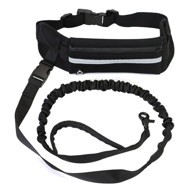 Adjustable Adjustable Waist Belt Hands Free Dog Leash for Running Training Walking Pet Leash Fanny Pack