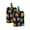 2PCS, variant on Dice Pattern Colorful Cube 1 PC Portable Travel Shoe Organizer Bag with Carrying Handle, Shoe Toiletry & Gear Storage Pouch for Suitcases