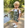 thumbnail image 3 of BemeyourBBs Kids Toddler Baby Boys Girls Camouflage Overalls Shorts Adjustable Strap Romper Cute Camo Summer Bib Overalls Pants Jumpsuit with Pockets, 3 of 9
