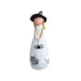 thumbnail image 6 of Taicans Halloween Witch Decor - Cute White Witch Resin Figurines with Pumpkin,Broom & Spider,Handcrafted Spooky Home Decor for Witch Lovers,Unique Gift for Halloween Party & Christmas Decorations‌, 6 of 8