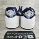 thumbnail image 3 of N I-K-E A i r-Jor-dan 1 Low 85 Metallic Blue White FB9933-141 Men's Size 13, 3 of 6