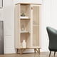 thumbnail image 2 of Armario Moderno Moveis Neón Con Estante Interno Y Patas De Madera Color Beige, 2 of 5
