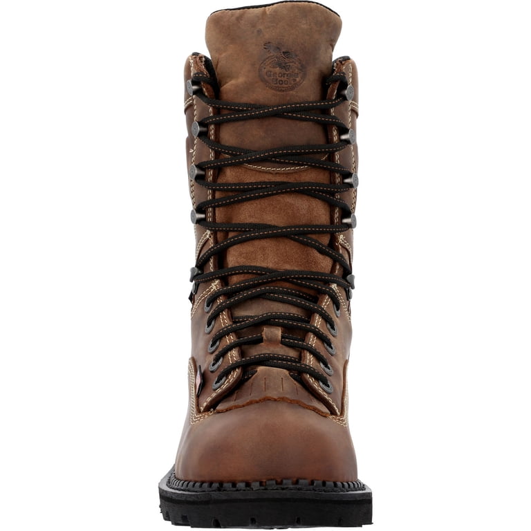 Georgia Boot USA Logger Waterproof Work Boot Size 11.5(M 