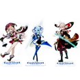 thumbnail image 2 of Genshin Impact personajes YanFei Yan Fei Eula Kaedehara Kazuha GM figura acrílica con soporte modelo placa soporte topper anime Gao Jinjia LED, 2 of 2