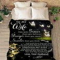 thumbnail image 4 of to My Wife Blanket, Best Gift for Your Life Partner with Quotes, Gift for Wife, Valentine's Day Gifts, Birthday Gift, for Wife, Supersoft and Cozy Blanket (60" X 80") (BK4142NC), 4 of 5
