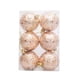 thumbnail image 1 of Christmas 6cm Decorative Full Of Embossed Christmas Plating Hanging Venue Decoration, 1 of 3