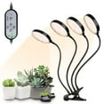 thumbnail image 1 of USB Plant Grow 312 LEDs Sunlight Full Spectrum Adjustable Desktop Clamp Growing for Indoor Plants 5 Dimmable Levels 4812H Timer, 1 of 7