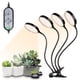 thumbnail image 1 of Luz de cultivo USB Plant Grow Light 312 LED Luz solar Espectro completo Abrazadera de escritorio ajustable Lámpara de cultivo para plantas de interior 5 niveles regulables Temporizador de 4/8 / 12H Eccomum  Luz de cultivo, 1 of 7
