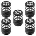 thumbnail image 2 of MLINS 5pcs Paw Print Tire Caps Car Tire Valve Caps Decorative Stem Covers Car Stem Caps, 2 of 6