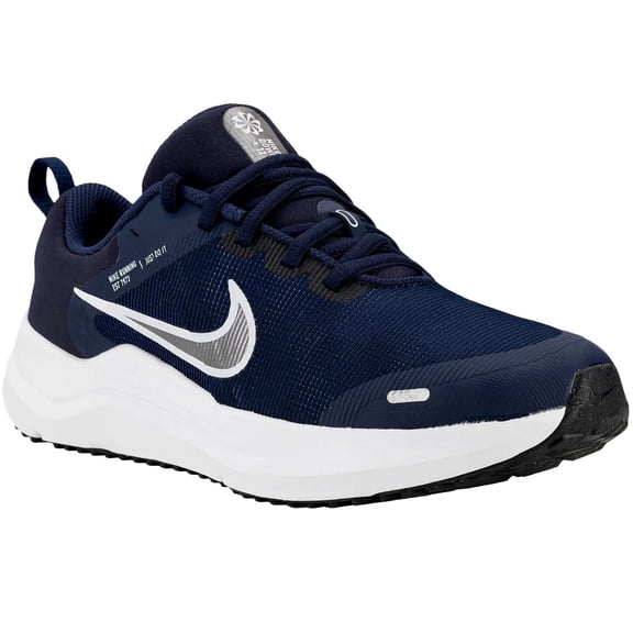 Nike Downshifter 12 Next Nature Midnight Navy/Game Royal  DM4194-400 Grade-School Size 3.5