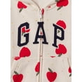 thumbnail image 2 of Sudadera con Capucha GAP para Bebés Niñas con Logo y Cierre Completo en Marfil 3 Años, 2 of 2