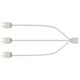 thumbnail image 4 of Adaptador divisor ARGB de 5 V y 3 pines para chasis, conector de memoria, cable de alimentación de interfaz para 1 a tres, 4 of 7