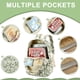 thumbnail image 4 of Mochila Bluboon de Pana 33x15x43 cm Linda y Ligera, 4 of 6