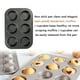 thumbnail image 4 of Bearachild - Molde para hornear tartas de chocolate de 6 cavidades, para el hogar, panadería, magdalenas, cupcakes, bandeja para hornear Type2 NO2 Bearachild HA001646-01, 4 of 6