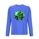 thumbnail image 3 of Blusas y camisas de manga larga con cuello redondo para hombre, ropa deportiva para el hogar, pijamas, camisetas de color liso, blusa deportiva para hombre, poliéster, 3 of 3