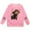 Pink, variant on Pullover Sweatshirts for Girls Cute Cow Print Kids Boys Casual Crewneck Top 3-4 Years,Black