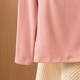 thumbnail image 5 of Neewe Women's Maternity Long Sleeve V-Neck Blouses Comes with A Detachable Chest Cushion For A Comfortable And Casual Top, 5 of 5