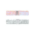 thumbnail image 1 of Cinturones Anchos Brillantes para Mujeres INSPIRE CHIC con Hebillas de Interconexión y Decoración de Lentejuelas, Cinturones Elásticos 2PCS Clavel, 1 of 6