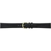Timex Men's 18mm Genuine-Leather Replacement Watch Band, Black