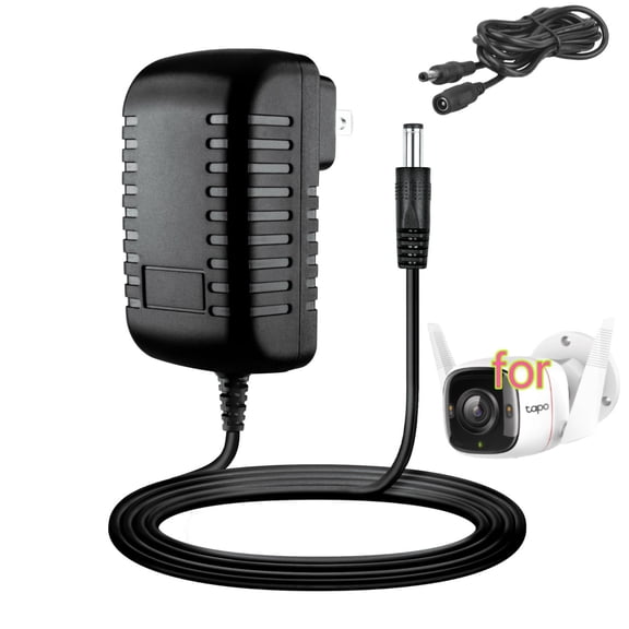 10FT Adapter Compatible with TP Link Tapo Camera C320WS C100/A TC70 T090060-2B1 Replacement