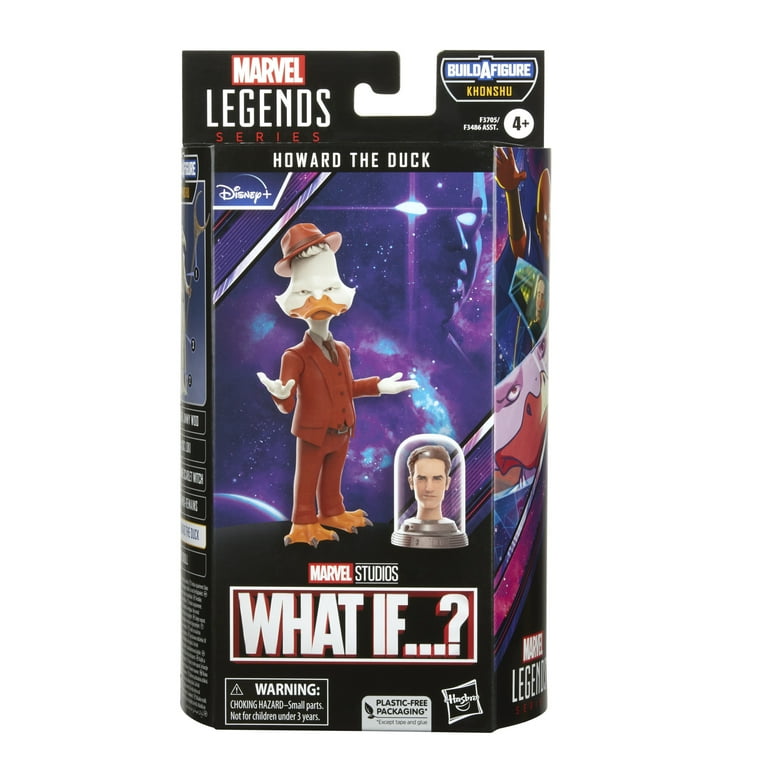 Marvel Legends Series MCU Disney Plus Howard The Duck Marvel Action Figure 3 Accessories