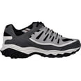 thumbnail image 6 of Skechers Men's Afterburn Memory-Foam Lace-up Sneaker, Charcoal/Red, 10.5 M US, 6 of 7