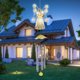 thumbnail image 4 of Lámpara Araña solar LED con iluminación de paisaje de carillón de viento de ángel de gancho para patio Ndcxsfigh Para estrenar, 4 of 5