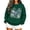 Dark Green, variant on Womens Crewneck Sweatshirts Whale Ladies Summer Lightweight Sweatshirt Ocean Beach Graphic Pullover Long Sleeve Fall Top