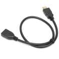 thumbnail image 4 of Cable de interfaz multimedia ANGGREK M/F a HD 50 cm Negro, 4 of 8