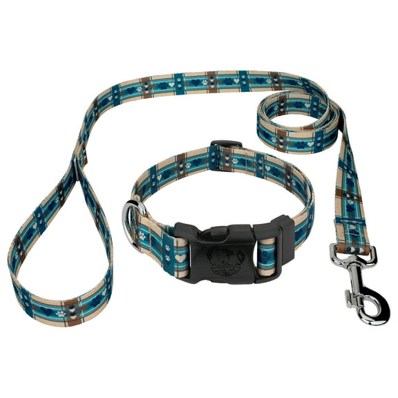 Country Brook Petz® Deluxe Puppy Picnic Dog Collar and Leash, 2XS