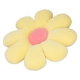 thumbnail image 5 of Cojín de margaritas de felpa, cojín suave con diseño de margaritas y flores, cojín para asiento en el suelo, para silla, sofá, coche, tipo 1, 5 of 5