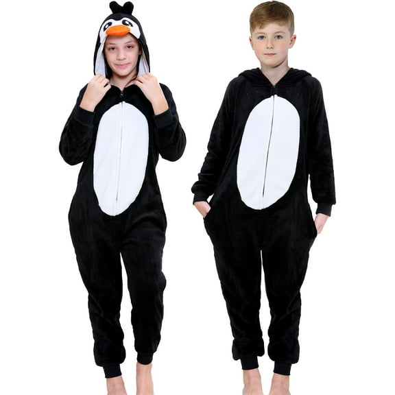 A2Z 4 Kids Girls & Boys Onesie One Piece Super Soft - E.Soft Penguin._3-4