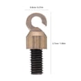thumbnail image 2 of STRANDCHIC Golden Metal Weight Shell Hook Set Compatible with Multiple Vintage Grandfather Clock Models, 2 of 7