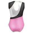 thumbnail image 4 of inhzoy Girls Kids Shiny Metallic Gymnastics Leotard Ballet Dance Costumes Pink 6, 4 of 4