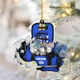 thumbnail image 4 of Homedesign Personalized EMT Ornament, Paramedic EMS EMT Ornaments for Christmas Tree 2023, Medical Profession Gifts, Custom EMS, EMT Uniforms Ornament Surgery Medical Hanging Ornament (EM4) (Red), 4 of 10