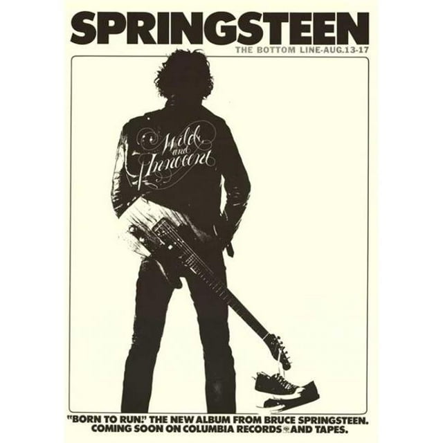 Pop Culture Graphics MOVGB45501 Springsteen The Bottom Line Movie Poster, 11 x 17