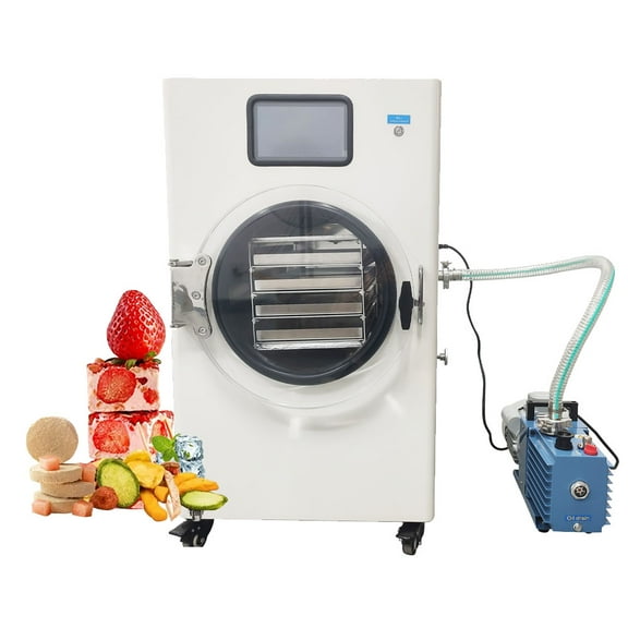 -25~ 60℃ Scientific Lab Lyophilizer Vacuum Dryer For Fruits and Vegetables Vacuum Sublimation Dryer