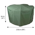 thumbnail image 5 of Bosmere C522 Round Table and Chairs Cover - 98 diam. in. - Light Green, 5 of 5