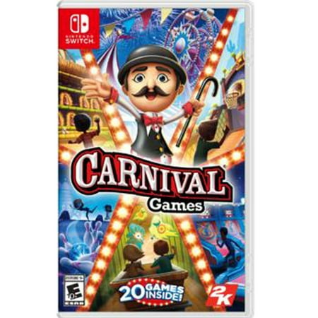 Carnival Games, 2K, Nintendo Switch, 710425551574 (Nintendo Switch Games Best)
