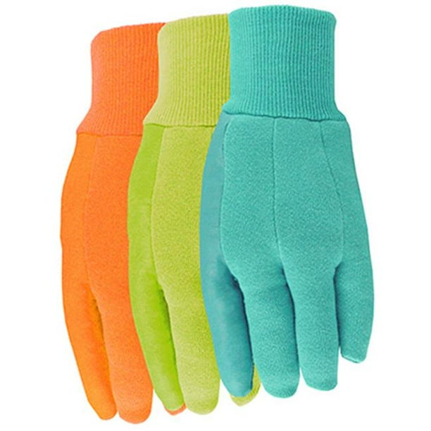 Midwest Gloves & Gear Women's Knit Jersey 'N More Latex Coated Gloves