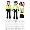 thumbnail image 3 of Disfraz de fantasía de Fizzarolli para mujer adulta, mono, guantes, sombrero, ropa de fiesta de carnaval y Halloween, 3 of 5