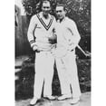 thumbnail image 2 of Bill Tilden And Henry Cochet (Right) On The Courts Of The Roland Garros Stadium History (18 x 24), 2 of 2
