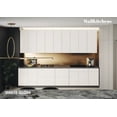 thumbnail image 4 of Kitchen Elite Epicure Collection White Gloss Color Base Size 11Ft Wide, 4 of 6