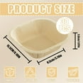 thumbnail image 3 of Paper Bowls 30 Count Disposable Square Soup Bowls for Party Supplies, Snacks, Dessert, Salad, Breakfast, Lunch and Dinner Meals, 3 of 7